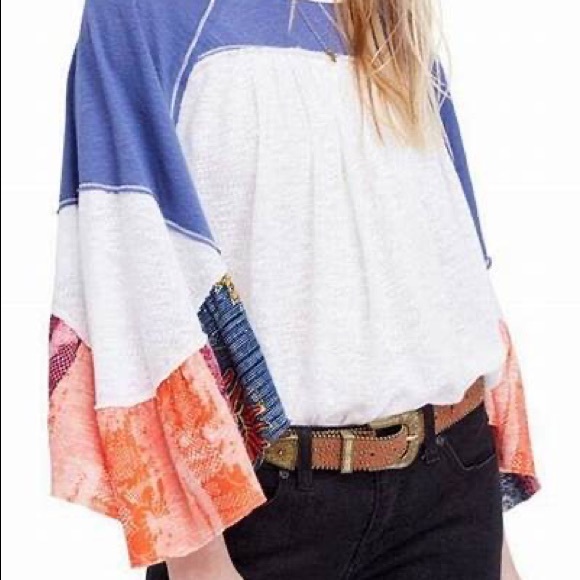 We the Free Friday Fever Thermal Fluted Sleeve Top - Picture 4 of 12